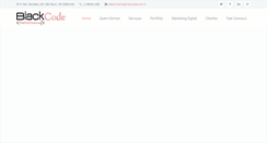 Desktop Screenshot of blackcode.com.br
