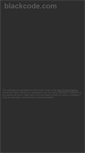 Mobile Screenshot of blackcode.com